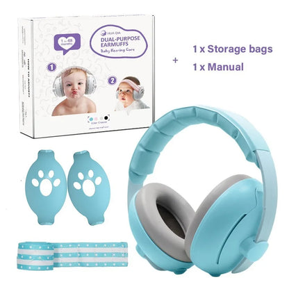 Baby Earmuffs Noise Reduction- 2 in 1