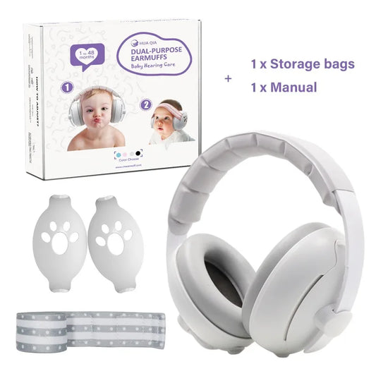 Baby Earmuffs Noise Reduction- 2 in 1