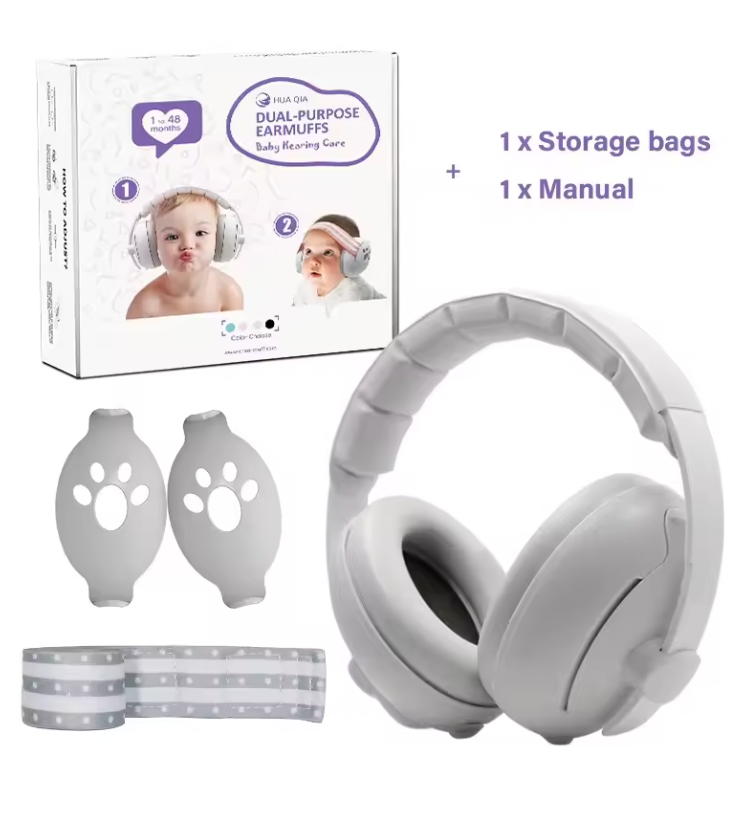 Baby Earmuffs Noise Reduction- 2 in 1