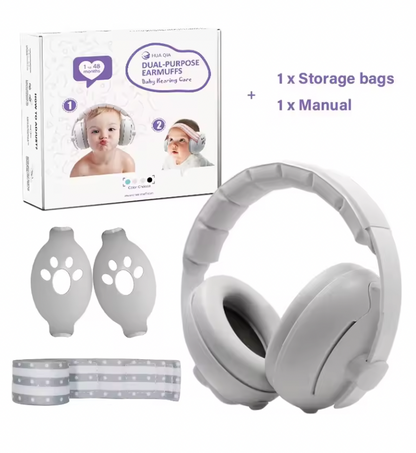 Baby Earmuffs Noise Reduction- 2 in 1